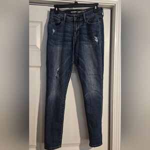 Old Navy Women's Midrise Curvy Distressed Jeans Size 4S